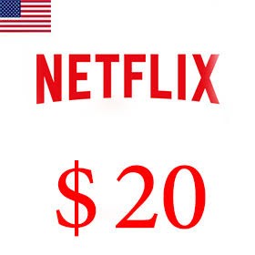 گیفت کارت 20 دلاری نت فلیکس امریکا