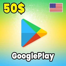 گوگل گیفت کارت 50 دلاری