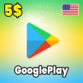 گوگل گیفت کارت 5 دلاری