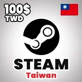 Steam Wallet Card 100 TWD (تقریبا 3.06دلار)