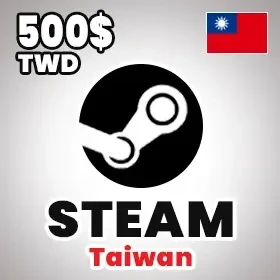Steam Wallet Card 500TWD (تقریبا 15.31 دلار)
